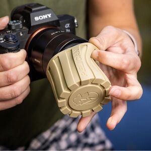 Pelican Tan Universal Rugged Camera Lens Cover NEW